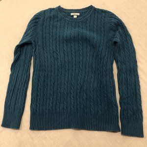 M Croft & Barrow Blue Sweater